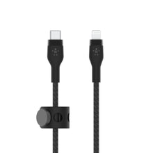 BELKIN | BOOSTâ†‘CHARGE Pro Flex 15W Usb-C Braided Silicone with Lightning 1M Black for Iphone & Ipad | CAA011BT1MBK