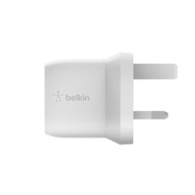 BELKIN | BOOSTâ†‘CHARGEâ„¢ USB-C PD GaN Wall Charger 30W White | WCH001myWH