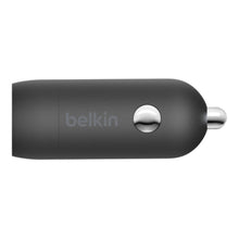 BELKIN | 20W USB-C PD Car Charger + USB-C to Lightning Cable Black | CCA003BT04BK