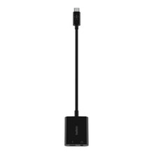 BELKIN | RockStar 3.5mm Audio + USB-C Charge Adapter Black | NPA004btBK