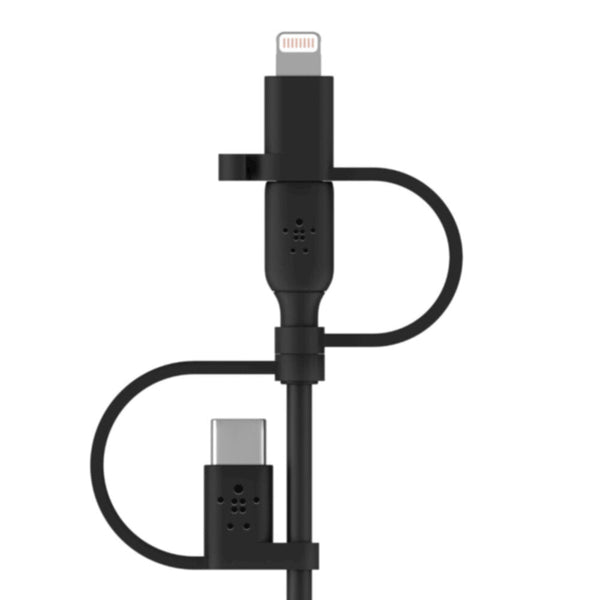 BELKIN | Universal Cable USB-C, Lightning, Micro-USB Black | CAC001bt1MBK