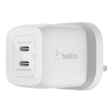 BELKIN | BOOSTâ†‘CHARGE PRO Dual USB-C GaN Wall Charger with PPS 45W White | WCH011myWH