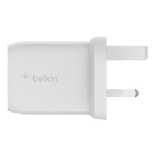 BELKIN | BOOSTâ†‘CHARGE PRO Dual USB-C GaN Wall Charger with PPS 65W White | WCH013myWH