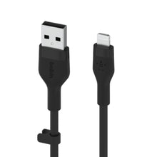 BELKIN | BOOSTâ†‘CHARGE Flex USB-A Cable with Lightning Connector 1m Black | CAA008BT1MBK