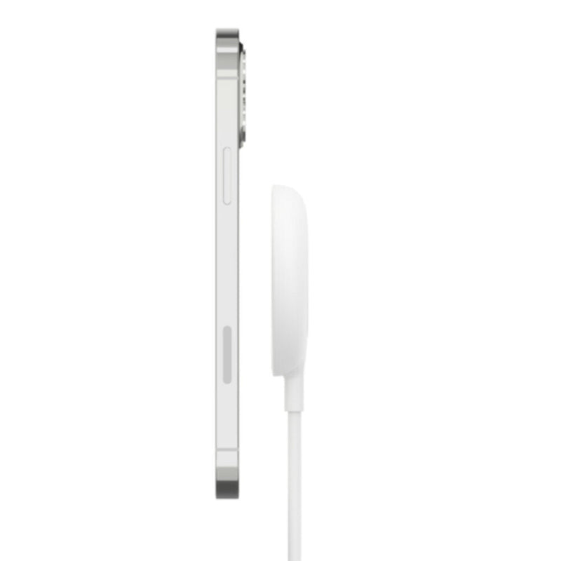 BELKIN | BOOSTâ†‘CHARGE Magnetic Portable Wireless Charger Pad 7.5W MagSafe Compatible For iPhone 13 / iPhone 12 White | WIA005btWH