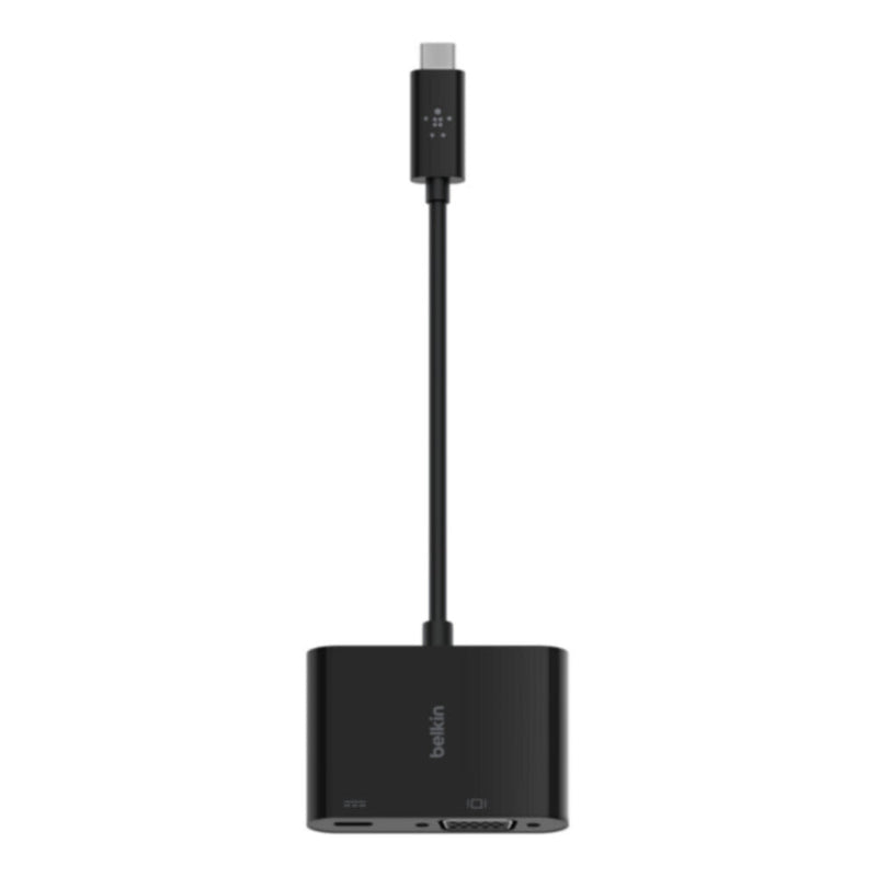 BELKIN | USB-C to VGA + Charge Adapter Black | AVC001btBK