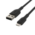 BELKIN | Boost Charge Lightning to USB-A Cable (1m / 3.3ft, Black) | CAA001bt1MBK