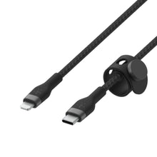 BELKIN | BOOSTâ†‘CHARGE Pro Flex 15W Usb-C Braided Silicone with Lightning 1M Black for Iphone & Ipad | CAA011BT1MBK