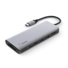 BELKIN | CONNECTâ„¢ 7-in-1 Multiport USB-C Adapter, USB-C Hub 4k | AVC009btSGY