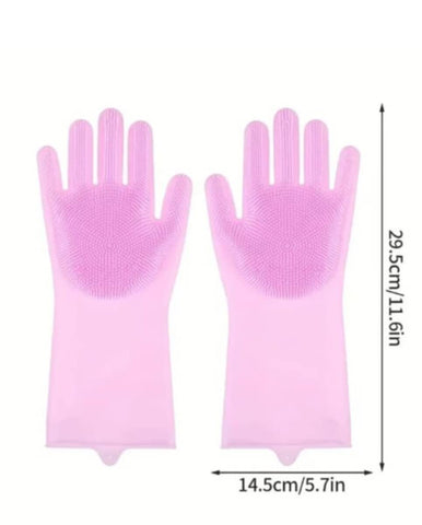 Shower Glove- Pink