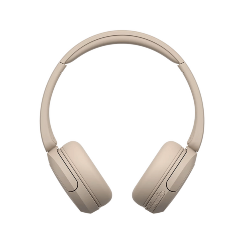 SONY | Wireless On-Ear Headphones Bluetooth Headset with Microphone Beige | WH-CH520/BEIGE