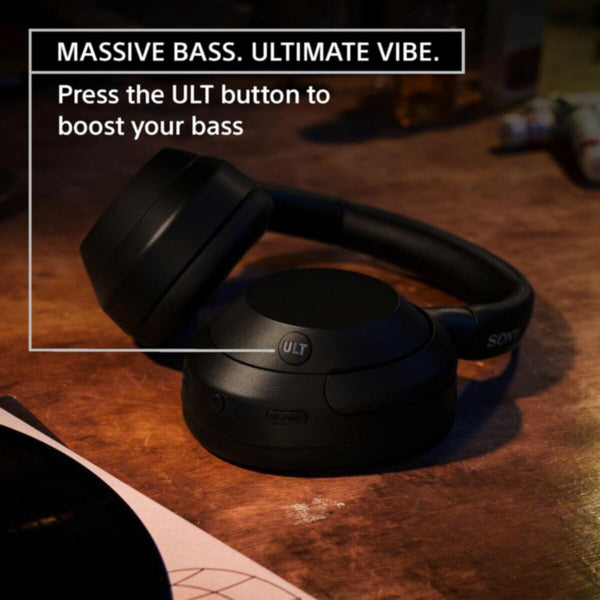 SONY | POWER SOUND Series ULT WEAR Wireless Noise Cancelling Headphones | WH-ULT900N/BLACK