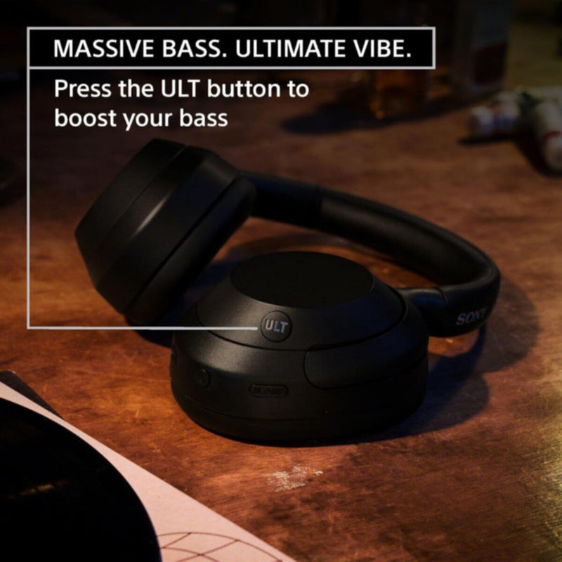 SONY | POWER SOUND Series ULT WEAR Wireless Noise Cancelling Headphones | WH-ULT900N/BLACK