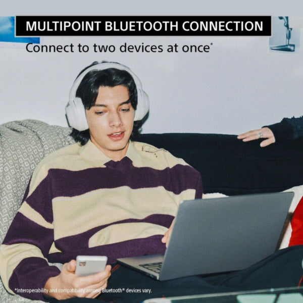 SONY | POWER SOUND Series ULT WEAR Wireless Noise Cancelling Headphones | WH-ULT900N/WHITE