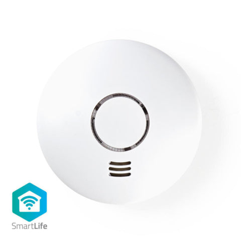 NEDIS | Smartlife Wi-Fi Smoke Detector with Heat Detection | WIFIDS10WT