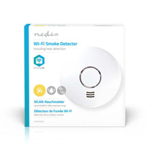 NEDIS | Smartlife Wi-Fi Smoke Detector with Heat Detection | WIFIDS10WT