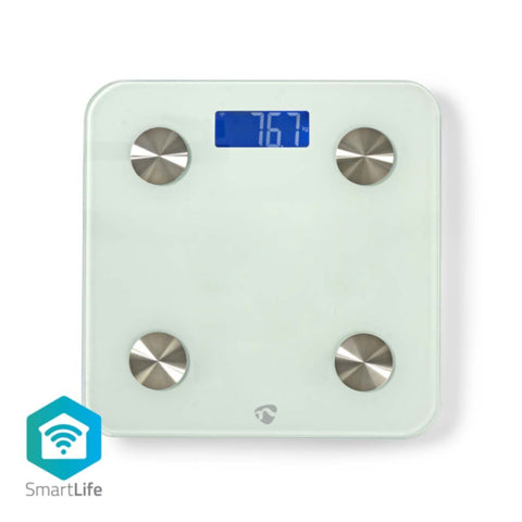 NEDIS | Wi-Fi Smart Personal Scale White | WIFIHS10WT