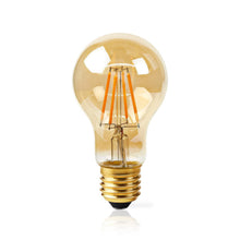 NEDIS | WiFi Smart LED Filament Bulb - E27 - A60 - 5W - 500lm | WIFILF10GDA60