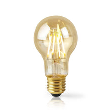 NEDIS | WiFi Smart LED Filament Bulb - E27 - A60 - 5W - 500lm | WIFILF10GDA60