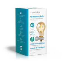 NEDIS | WiFi Smart LED Filament Bulb - E27 - A60 - 5W - 500lm | WIFILF10GDA60