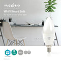 NEDIS | WiFi Smart LED Bulb Warm to Cool White - E14 | WIFILW10WTE14