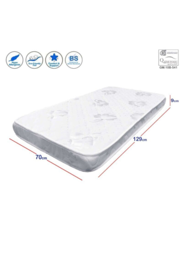Wood Crib Baby Bed Mattress | 10B 282
