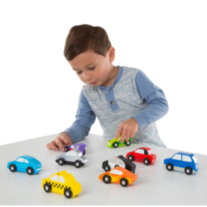 MELISSA & DOUG | Wooden Cars Set | 46003178