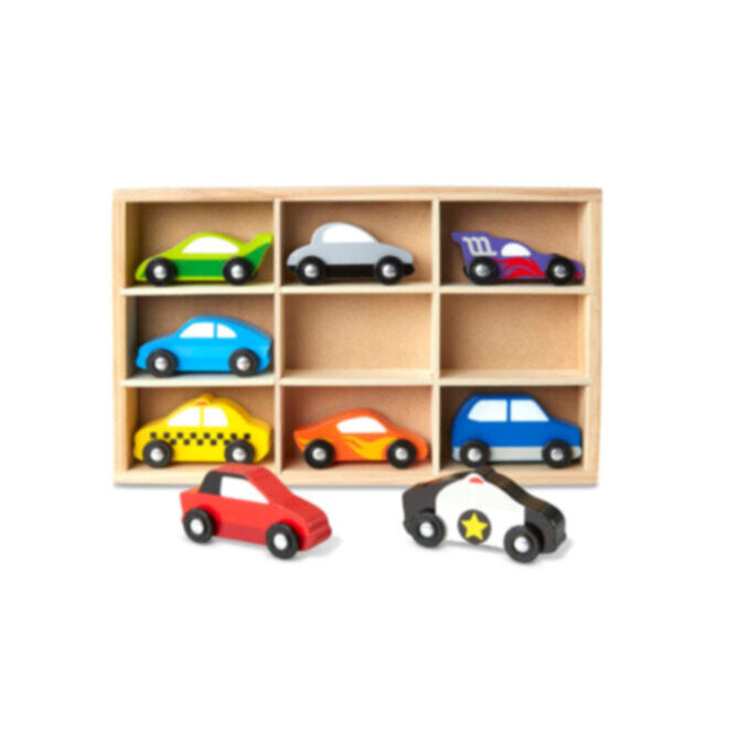 MELISSA & DOUG | Wooden Cars Set | 46003178