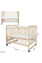 Wooden Baby Cot 0-2Yrs | 282 2