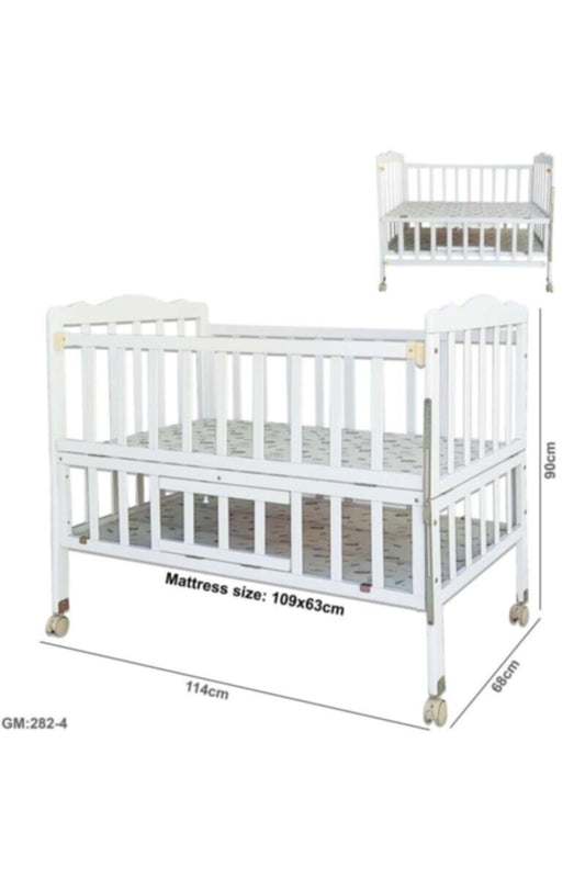 Wooden Baby Cot 0-2Yrs | 282 4