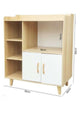 Wooden Kitchen Cabinet & Coffee Corner Beige | S 539 61