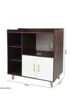 Wooden Kitchen Cabinet & Coffee Corner Brown | S 539 61