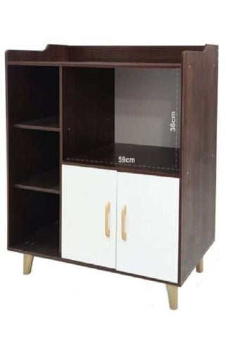 Wooden Kitchen Cabinet & Coffee Corner Brown | S 539 61