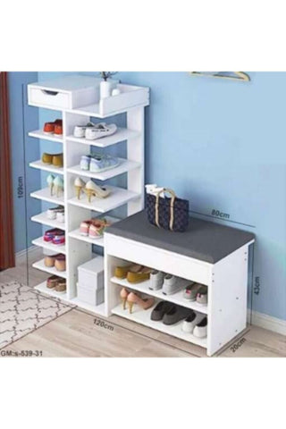 Wooden Shoe Rack For Kids | S 539 31