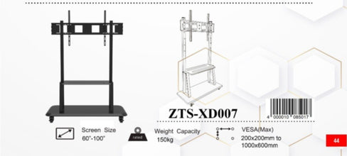 ZENAN | Tv Stand with Wheel 55