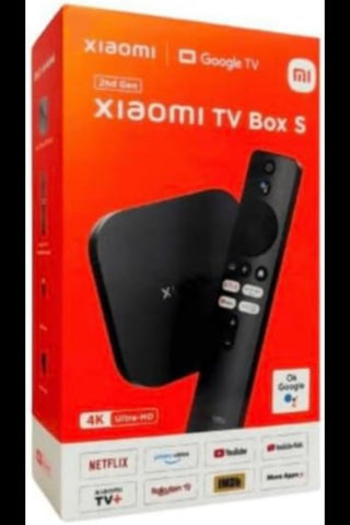 XIAOMI | Tv Box S 2nd Gen With 4K Ultra HD Uk | PFJ4155UK