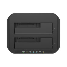 UNITEK | USB 3.0 to SATA III Dual Bay HDD/ SSD Docking Station with UASP & Offline Clone in Black | Y-3032