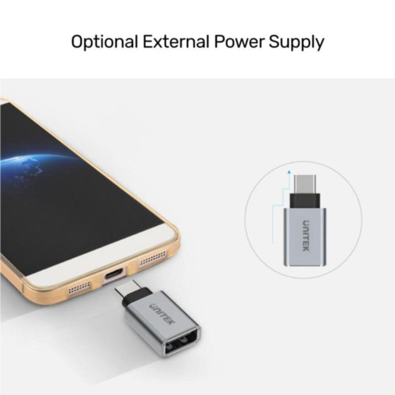 UNITEK | USB3.1 Type-C To Usb-A Adaptor | Y-A025CGY