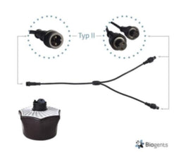 BIOGENTS | Y-Power Connector Type II | PST-FLY-MOT-930-012