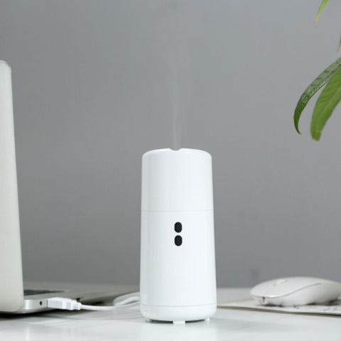 White 75Ml Aroma Diffuser With Usb Cable, Ideal For Small Spaces And Portability | YD-024