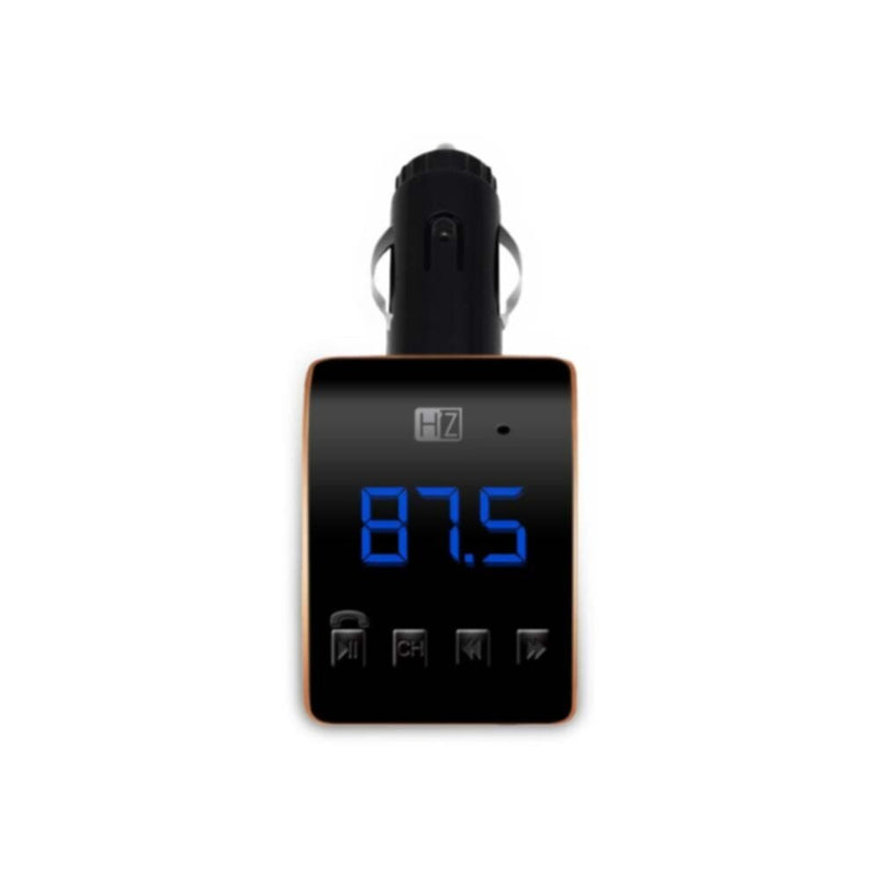 HEATZ | 3 In 1 Echo And Noise Suppression Featured  Smart Universal Fm Modulator Black | Z8