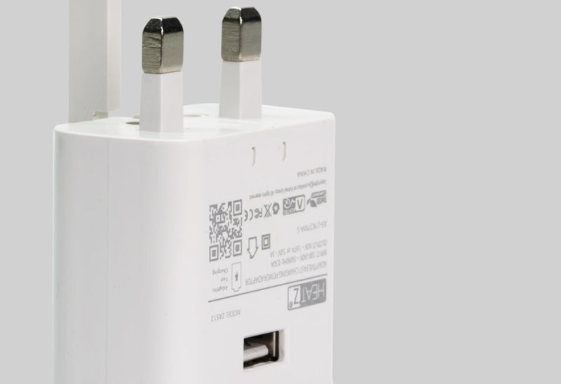 HEATZ | Single Port Home Charger With Micro Usb Cable(2.1A) White | ZAS12