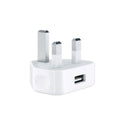 HEATZ | Single Port Home Charger With Lightning Cable(2.1A) White | ZAI12