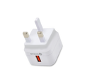 HEATZ | Single Port Smart Fast Home Charger With Type C Cable(3A) White | ZAT20