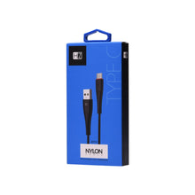 HEATZ | Nylon Type C Cable 1 Mtr Black | ZCT13