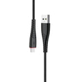 HEATZ | Nylon Micro Cable 1 Mtr Black | ZCS13