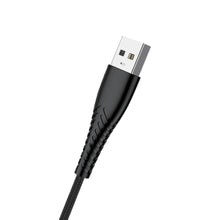 HEATZ | Nylon Type C Cable 1 Mtr Black | ZCT13