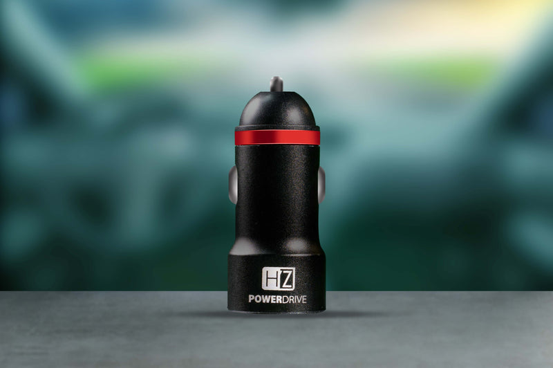 HEATZ | Dual Port Smart Car Charger Black | ZCC1