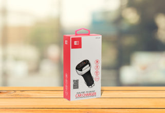 HEATZ | Car Charger 6A Qualcom With Pd Port  Lightning Cable Black | ZC24