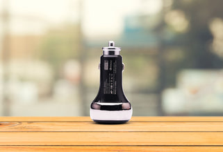 HEATZ | Car Charger 6A Qualcom With Pd Port  Lightning Cable Black | ZC24